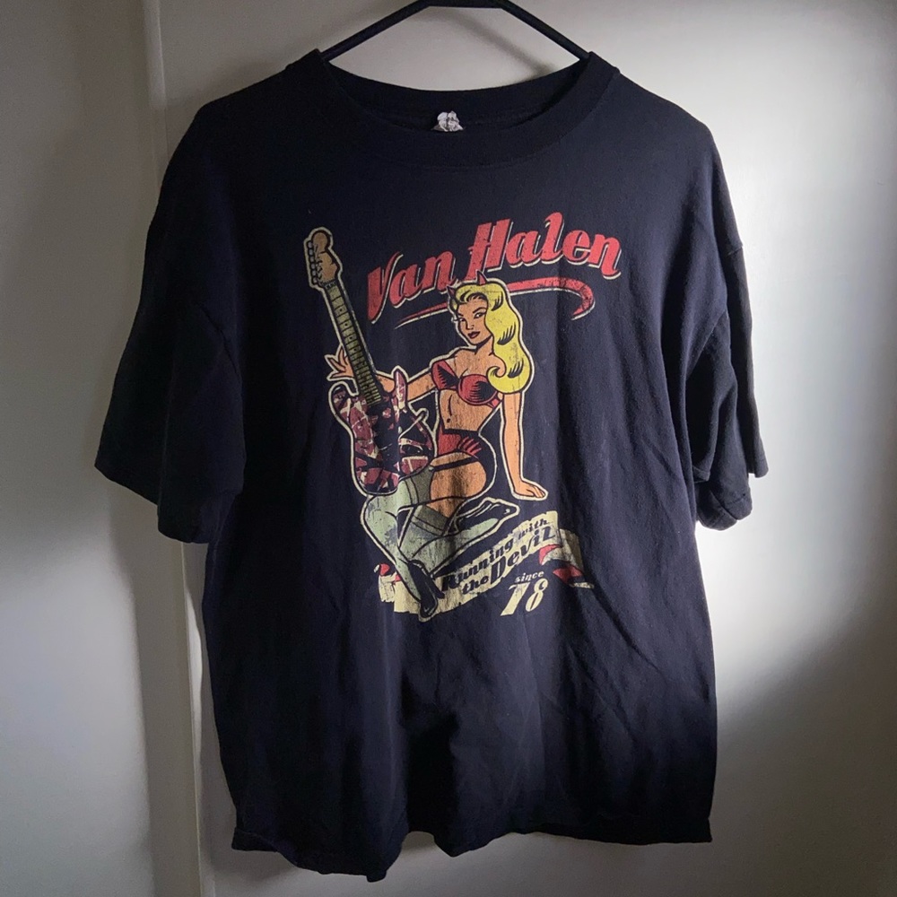 Vintage Van Halen Running with the Devil T-Shirt